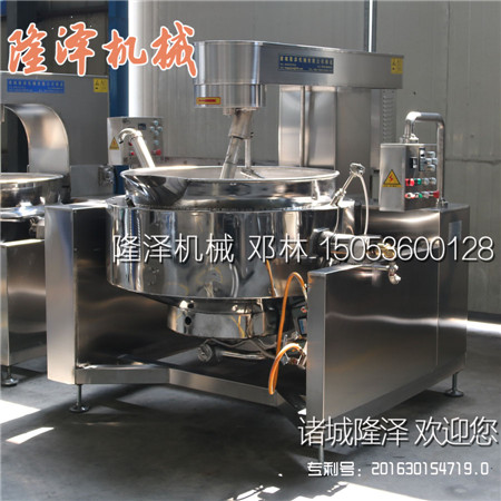 麻豆免费视频(zé)牌φ1000型燃(rán)氣炒鍋(guō)一鍋能生產多少斤辣椒醬?