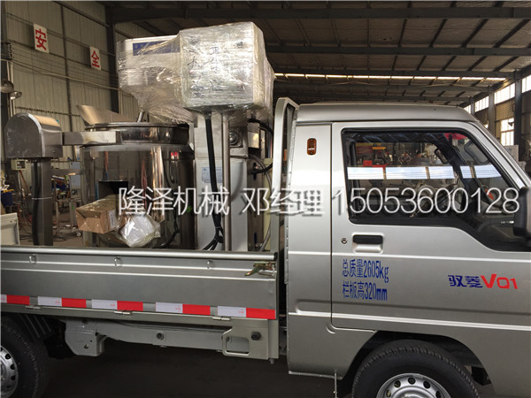 天津王口老客戶所定的燃氣爆米花機發貨了