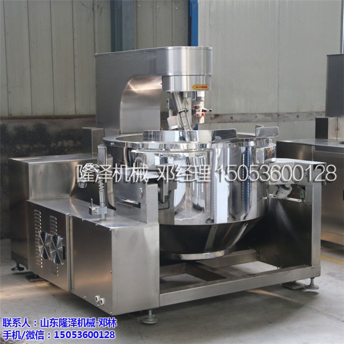 老北京炸（zhà）醬麵（miàn）專用炸醬鍋，一鍋出300斤醬