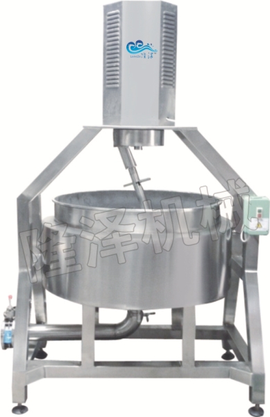 固定式(shì)下出(chū)料行星攪拌炒醬鍋