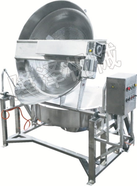 桃仁、腰果(guǒ)類裹糖類專用新型油炸鍋(guō)