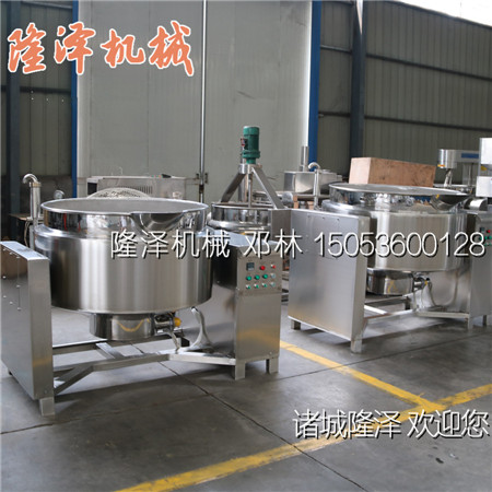 可傾式夾（jiá）層鍋