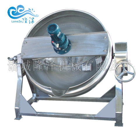 可（kě）傾（qīng）蒸汽攪拌夾層鍋