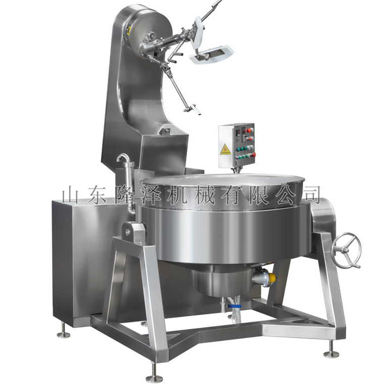 電（diàn）磁加熱泰式咖喱醬攪拌炒（chǎo）